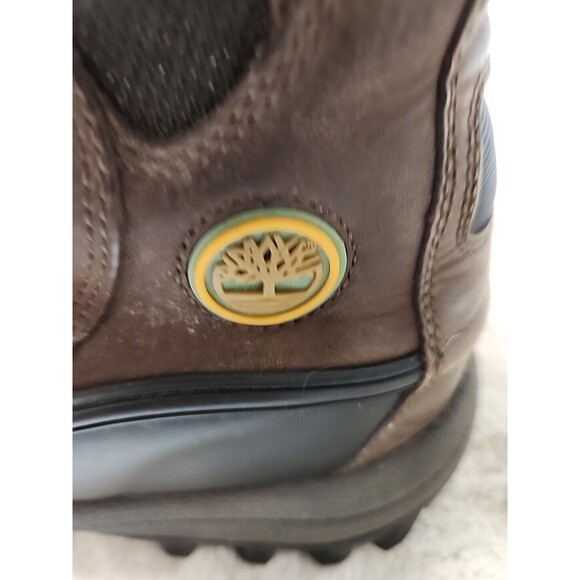 Timberland Mens 10.5 Waterproof Brown Leather Winter Snow Boots Rubber Durable main image 8